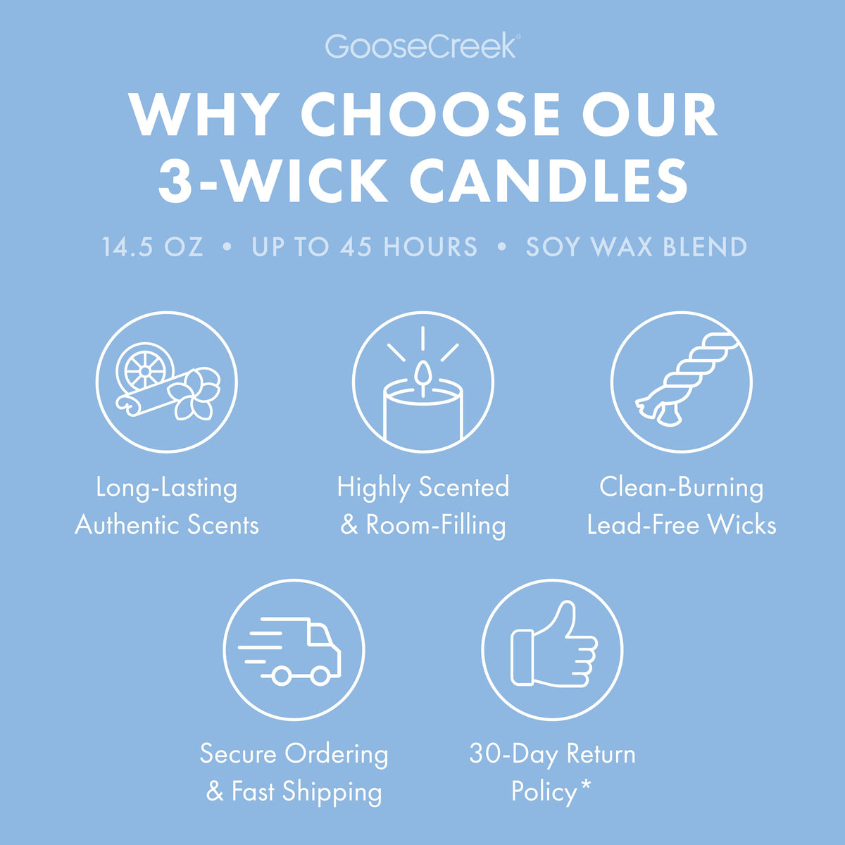 Blueberry Cheesecake 3-Wick Candle