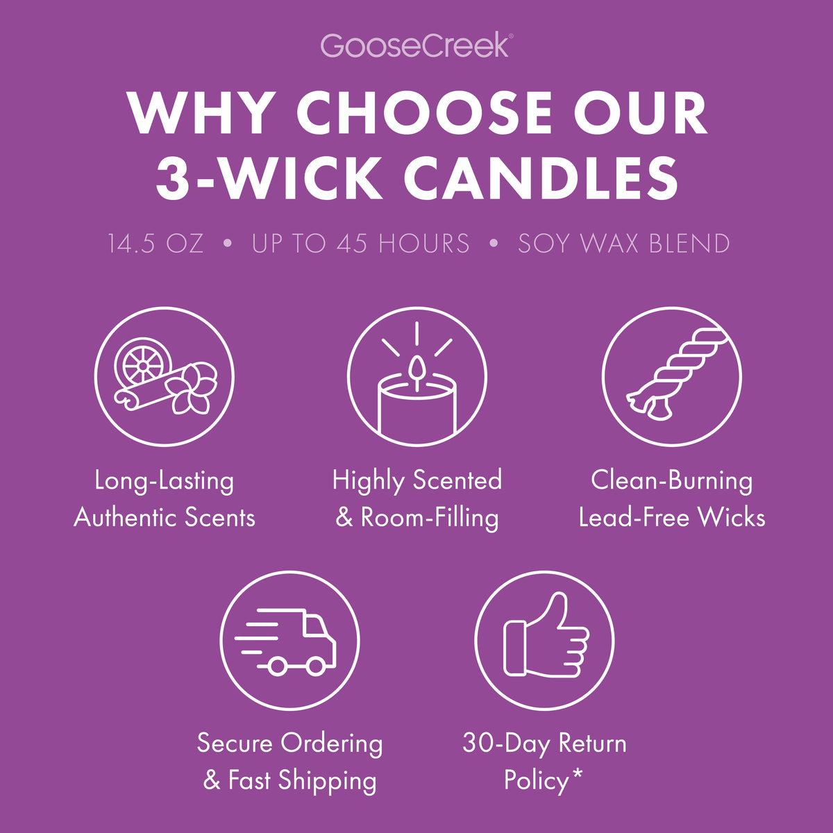 Coconut Beachwood 3-Wick Candle