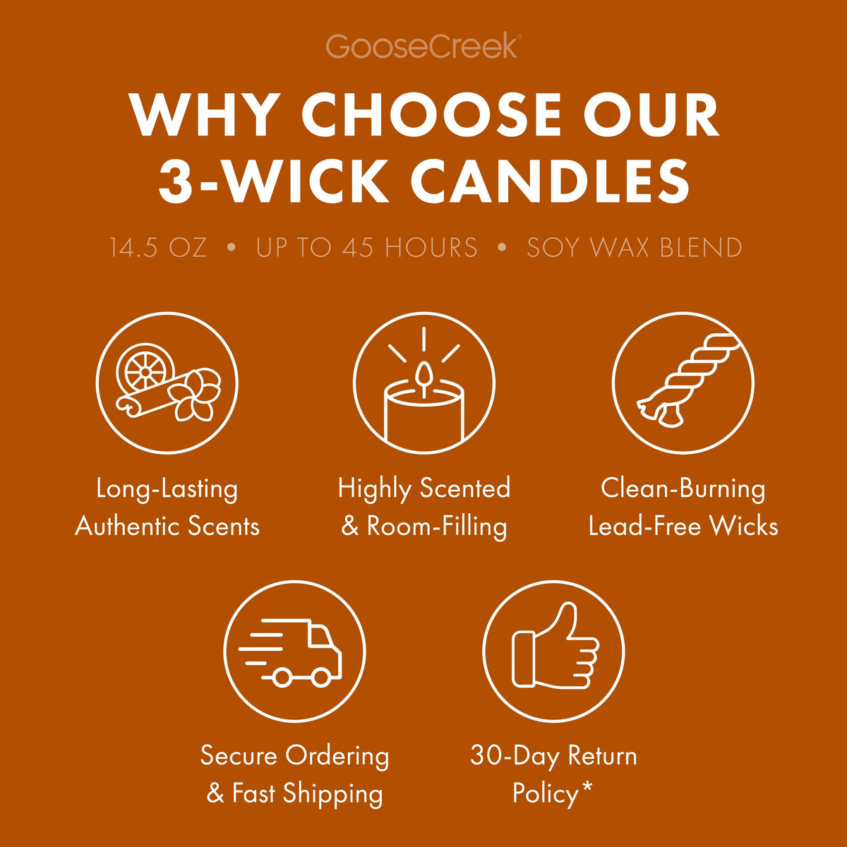 Golden Coconut Glow 3-Wick Candle