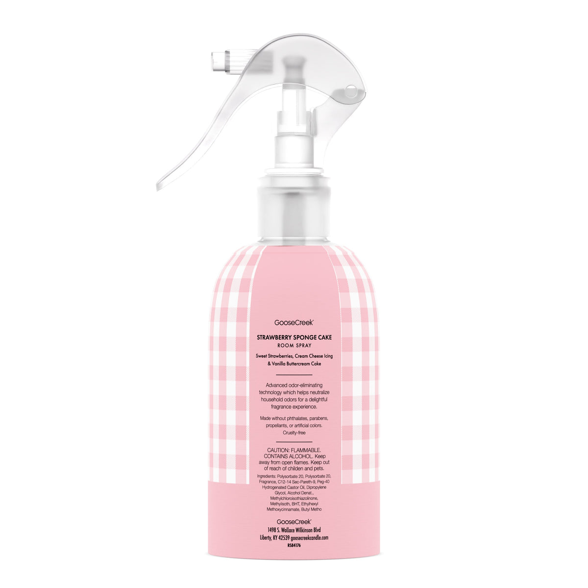 Strawberry Sponge Cake Odor Eliminating Room Spray