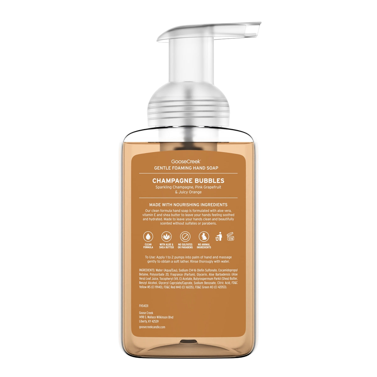 Champagne Bubbles Lush Foaming Hand Soap