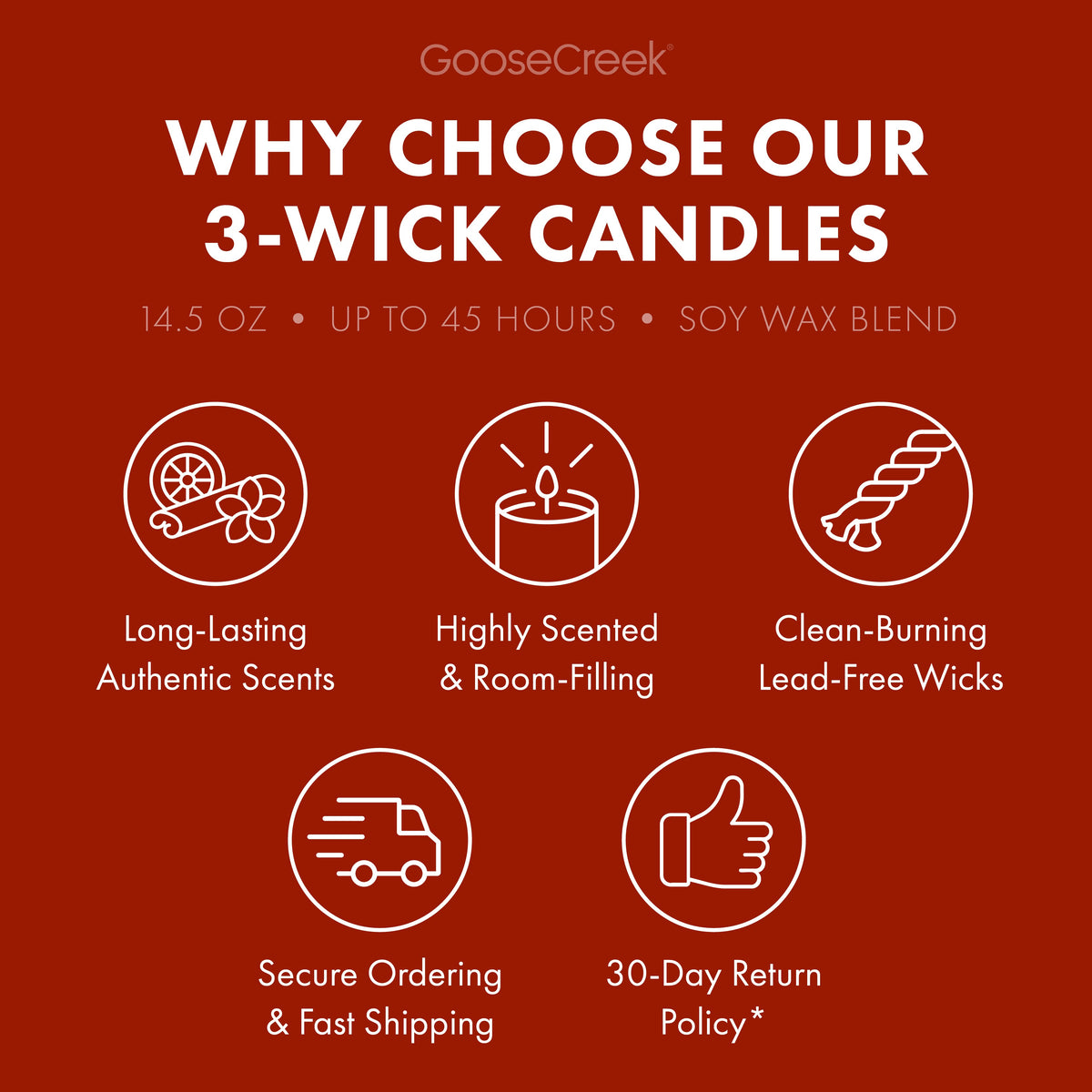 Cider & Sweaters 3-Wick Candle