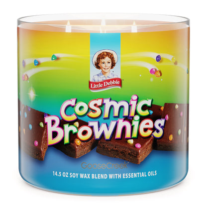 Cosmic Brownies Little Debbie 3-Wick Candle