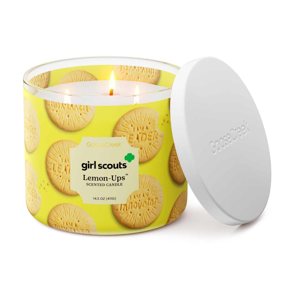 Girl Scout Lemon-Ups 3-Wick Candle