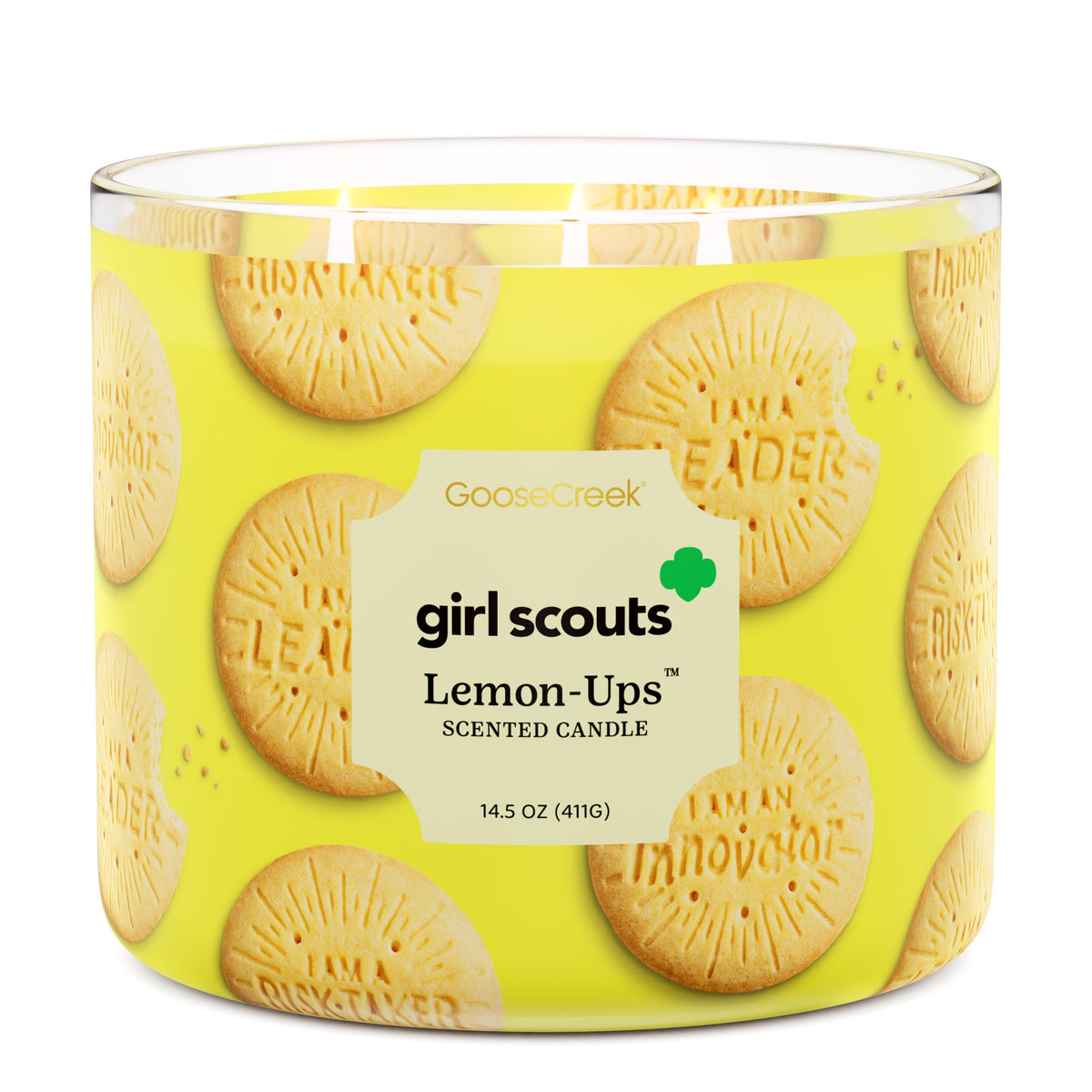 Girl Scout Lemon-Ups 3-Wick Candle