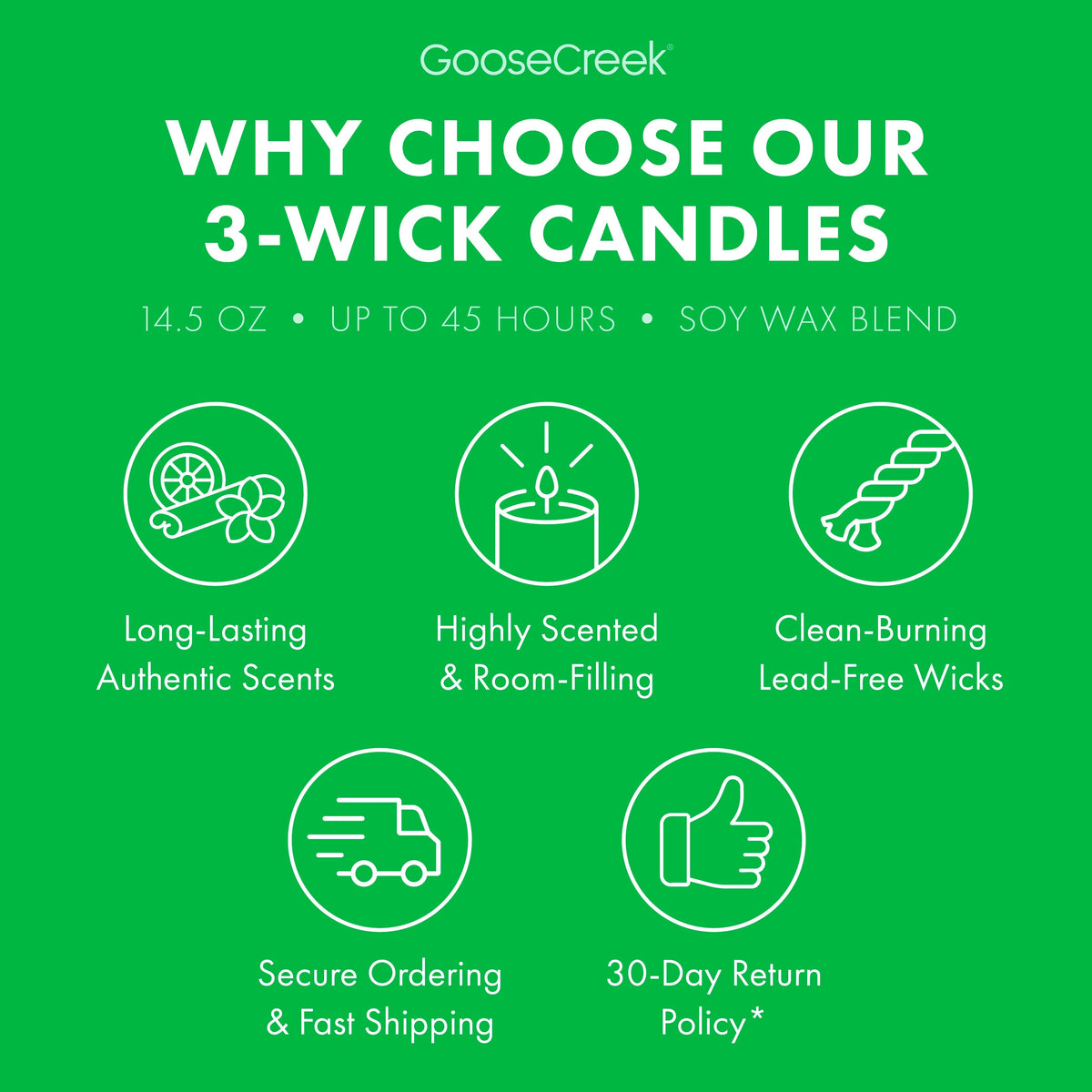Girl Scout Thin Mint 3-Wick Candle