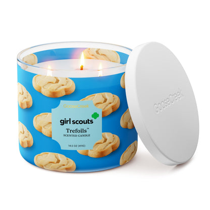 Girl Scout Trefoils 3-Wick Candle