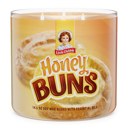 Honey Buns Little Debbie 3-Wick Candle