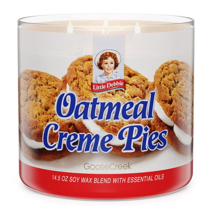 Oatmeal Creme Pies Little Debbie 3-Wick Candle