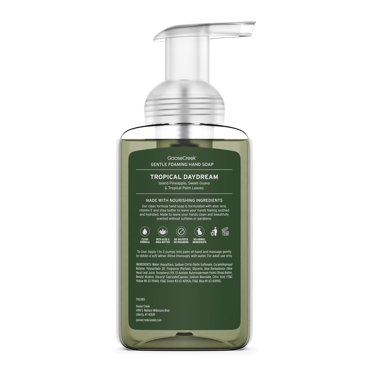 Tropical Daydream Lush Foaming Hand Soap